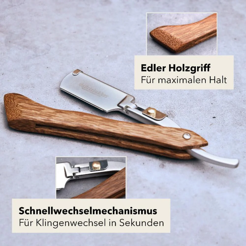 Rasierset - Rasiermesser 'Heartwood' - Image 4