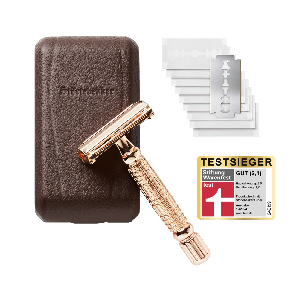 Rasierhobel 'Hamburg' Rosé - Gold - Image 7