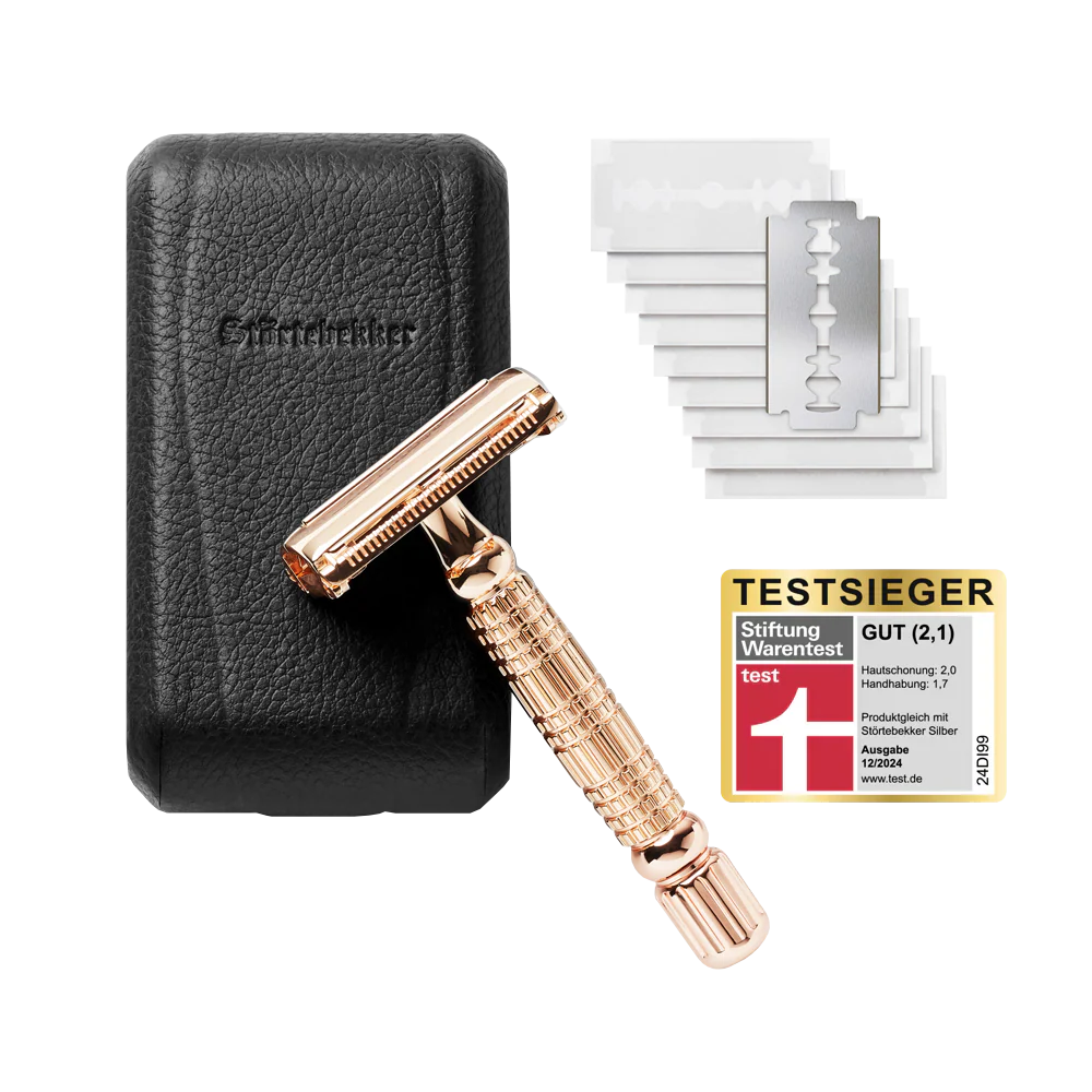 Rasierhobel 'Hamburg' Rosé - Gold - Image 8